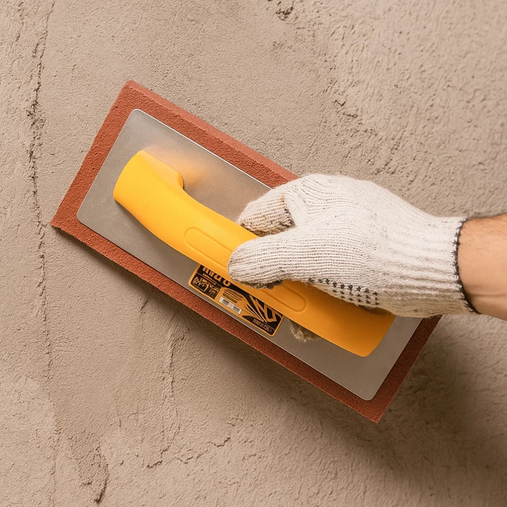 Frattone professionale in gomma 230x100 mm intonaco stucco muratura
