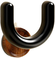 Pannello per scarpe in legno di noce, 4 pezzi, slittino per bagno, senza perforazione, slittino per parete con presa per la parete per il bagno e la toilette.