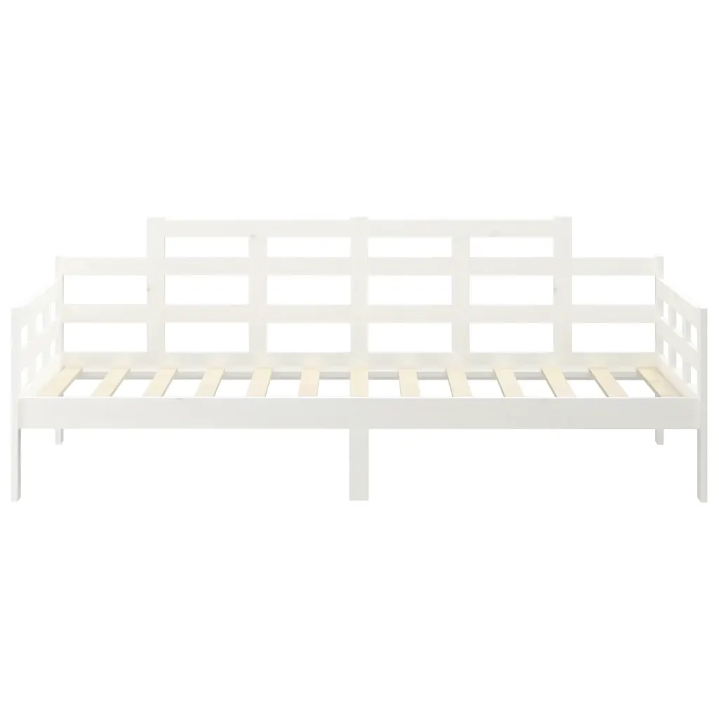 Dormeuse Bianca in Legno Massello di Pino 90x200 cm 820328