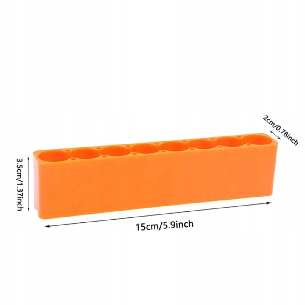 Forma di Saldatura per Batterie – 8 Celle | Struttura Stabile, Spazio per Nastro Nichelato 10 mm