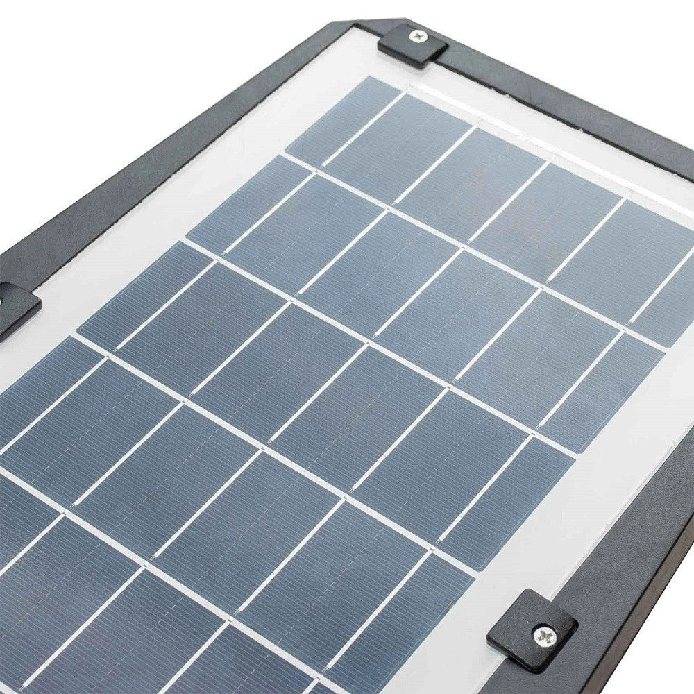Trade Shop - Faro Stradale Solare Led 170 W Sensore Crepuscolare Ip65 Pannello Fotovoltaico -