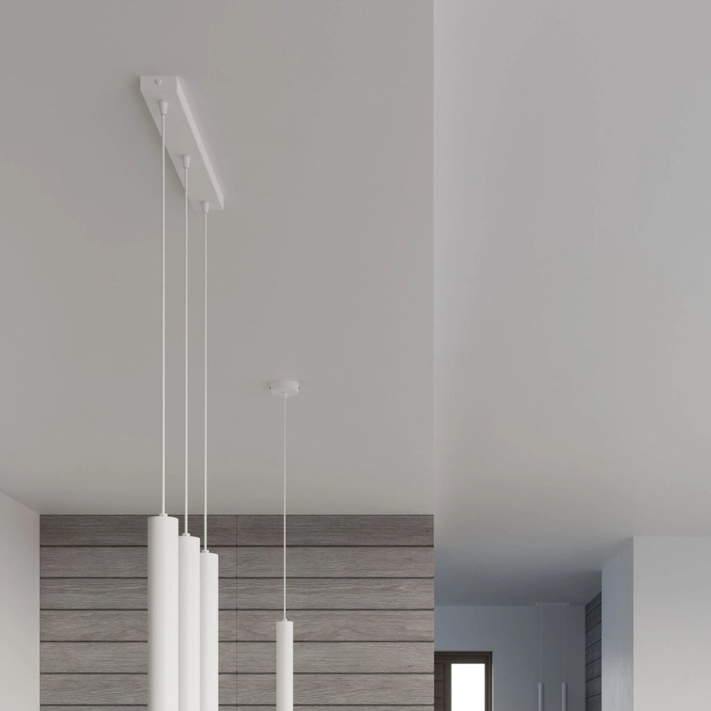 Lampada sospensione SULTAN 1 bianca G9 metallo Pure Lume