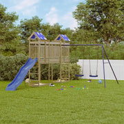 Set da Gioco da Esterno in Legno di Pino Impregnato