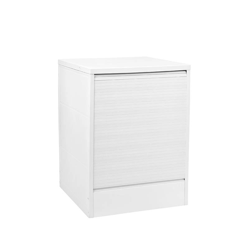 MOBILE COPRILAVATRICE SINGOLO CON APERTURA A SERRANDA DIMENSIONE 65X68X88H CM COLORE BIANCO
