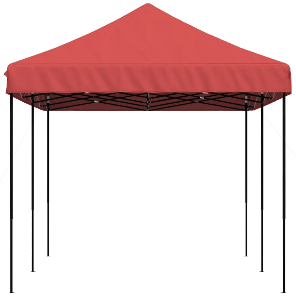 Tenda da Festa Pieghevole Pop-Up Bordò 580x292x315 cm 4004939