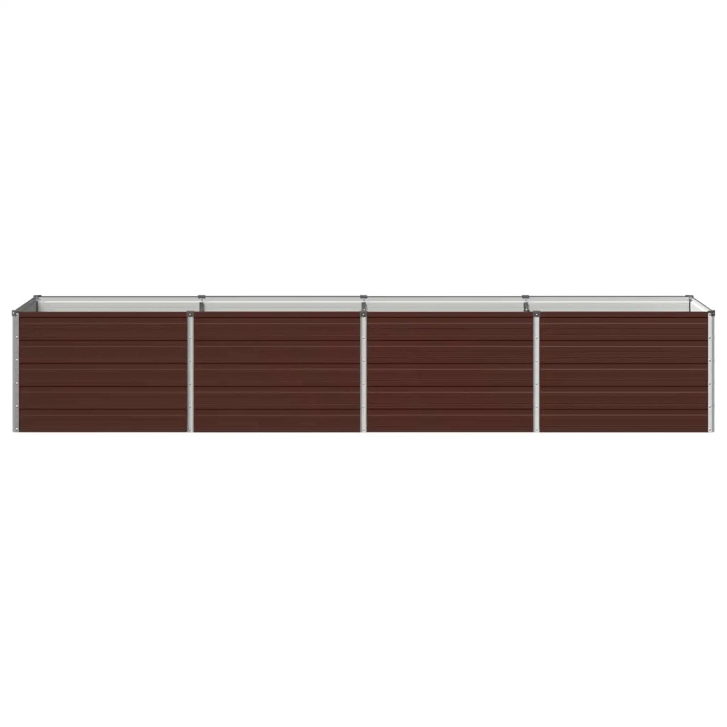 Letto rialzato da giardino Marrone 320 x 80 x 55 cm 8006421