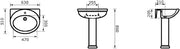Escher quadro lavabo esterno 56x 48 bianco b00u96sm78