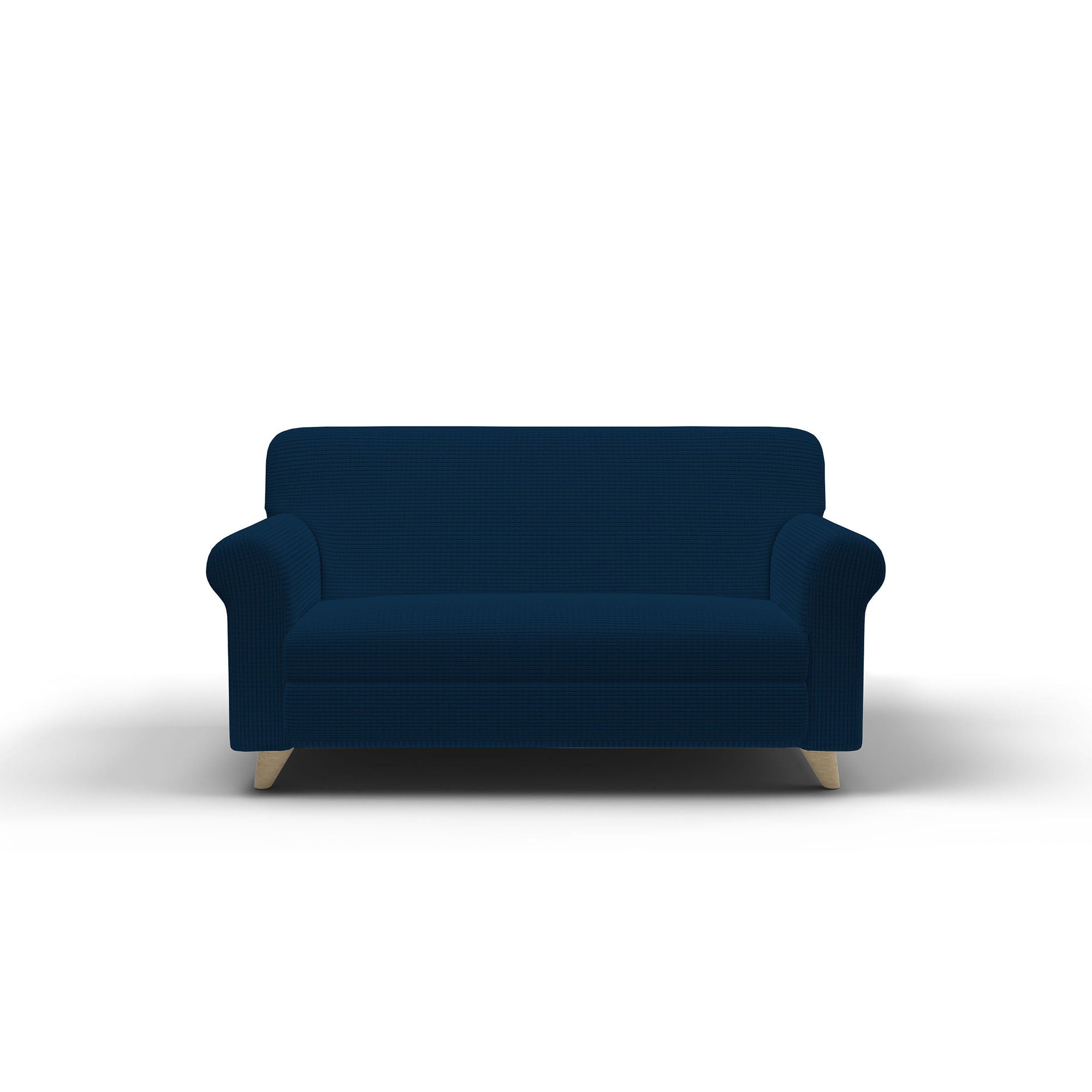 Copridivano Elasticizzato 1 Posto in Poliestere Leslie Blu Scuro