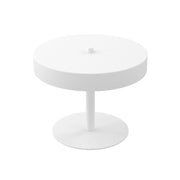 Lampada da tavolo Nemo in acciaio bianco opaco