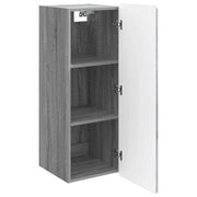 Armadietto a Muro | Mobiletto a muro Sonoma grigio 33 x 34,5 x 94 cm