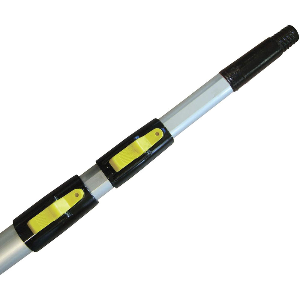 ASTA ALLUMINIO TELESCOPICA ALLUNGABILE 6mt ATTACCO CONICO A SCATTO + FILETTATURA AUSTRALIAN