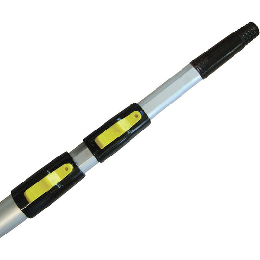 ASTA ALLUMINIO TELESCOPICA ALLUNGABILE 6mt ATTACCO CONICO A SCATTO + FILETTATURA AUSTRALIAN