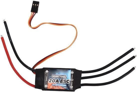 Regolatore di Velocità Senza Fili 20A - Bidirezionale - Rapida Risposta - Plug and Play - Ideale Sostituzione