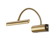 Applique Led Parete Interno con Flessibile Metallo Anticato Curtis GD Trio