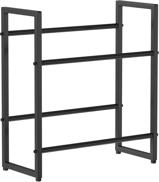 4 Scatole Raccogli Scatole 71x32x80cm Per 4 Scatole Mobile Opimetriabile per Bottiglie e Scatole di Stoccaggio