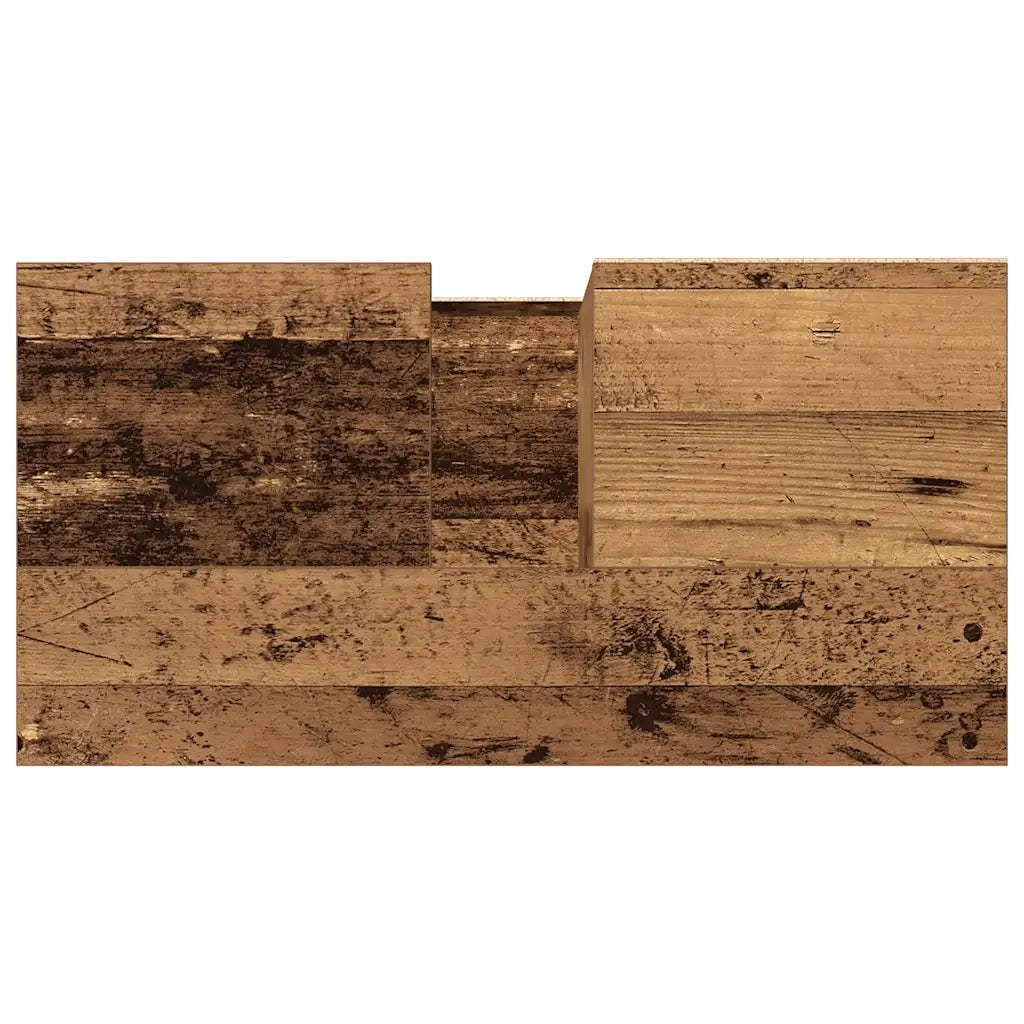 Mobile Sottolavabo Legno Antico 65x33x60 cm in Truciolato 857123