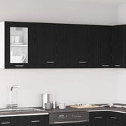 Armadio pensile Lyon 2 pcs Rovere Nero 50 x 31 x 60 cm 863145