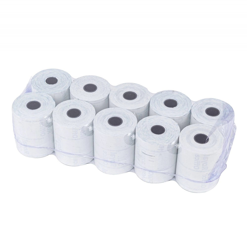 10 Rotoli Termici 57x30 mm carta termica registratore di cassa Senza BPA 10 Pezzi