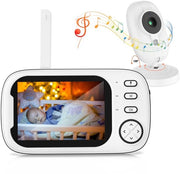 Babyscherm con telecamera, schermo LCD da 3,5", videobabyscherm con telecamera di sorveglianza