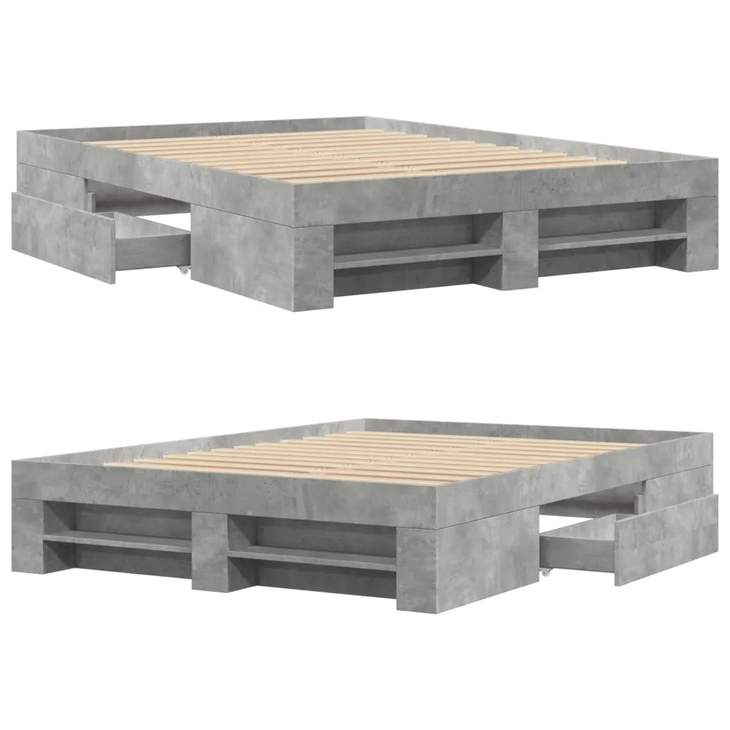 Giroletto Grigio Cemento 140x190 cm in Legno Multistrato 3295502