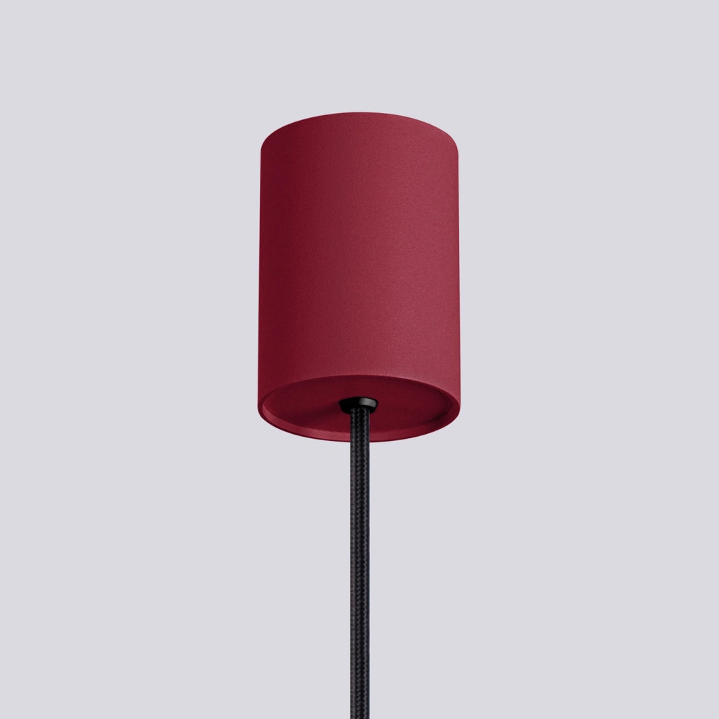 Lampada a sospensione SFERA bordeaux vetro sfera G9