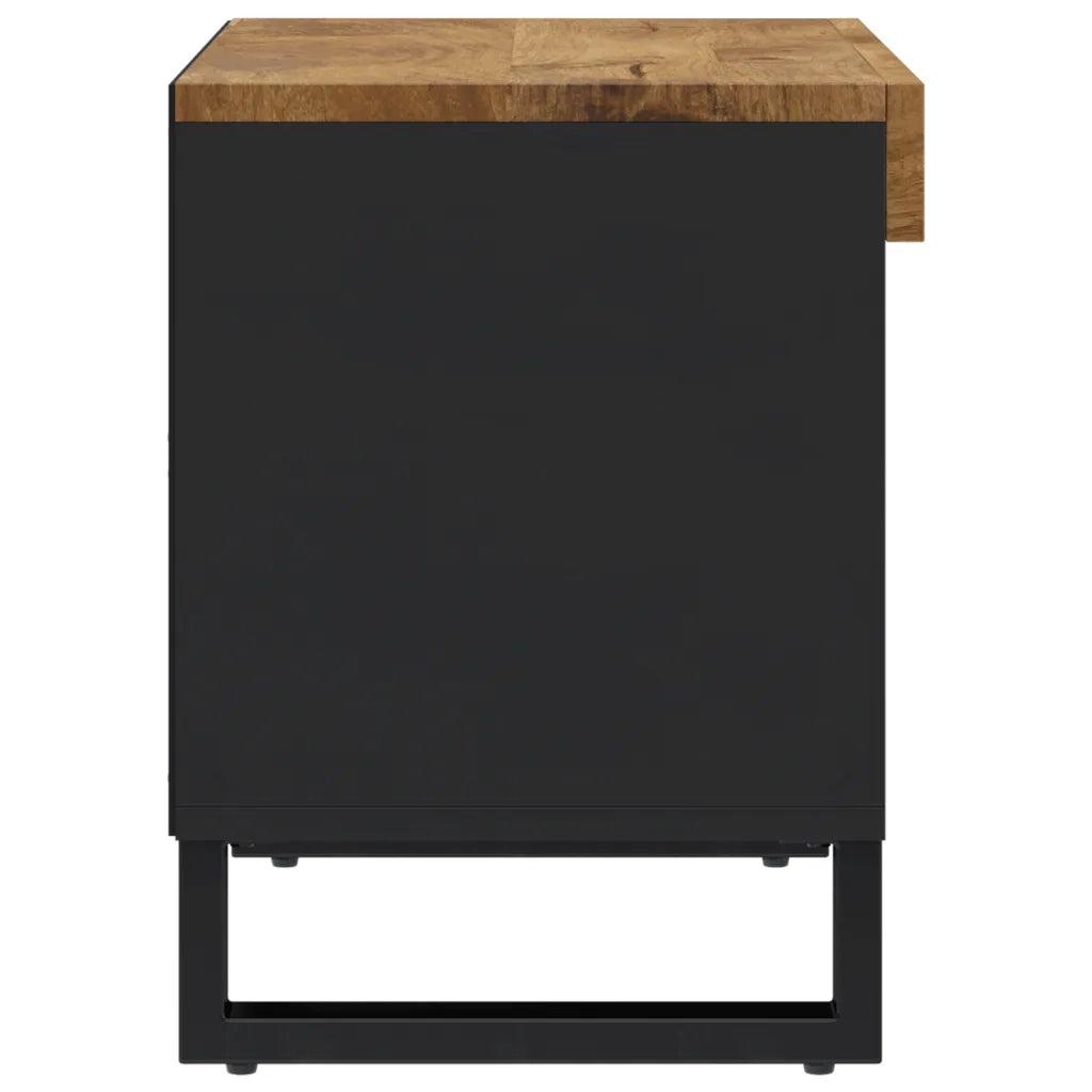 Mobile Porta TV 60x33x43,5 cm in Legno Massello di Mango 352884