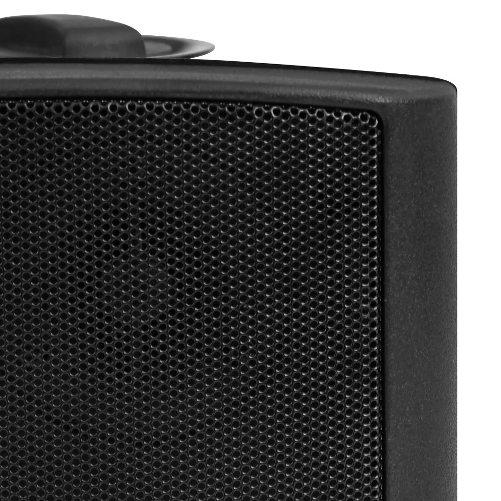 Altoparlanti Stereo da Parete 2 pz Neri Interni Esterni 80 W