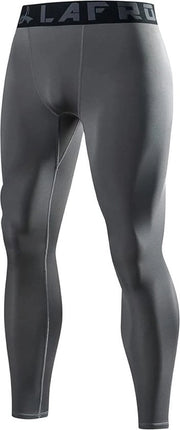 Leggins Sportive con Compressione Rapida per Uomo con Cinturino di Supporto alla Caviglia