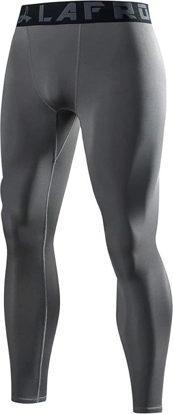 Leggins Sportive con Compressione Rapida per Uomo con Cinturino di Supporto alla Caviglia
