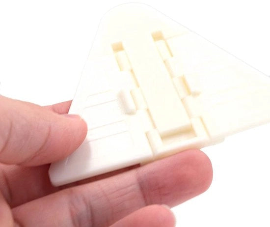 Set di 6 serrature per porte di vetro - Serrature di sicurezza - Serrature a scorrimento