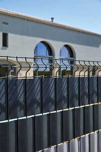 Telo di Occultazione Striscia Soft Verdemax 20x350 cm in PVC Resistente a UV Antracite