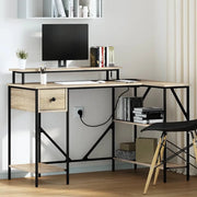 Scrivania Rovere Sonoma 120 x 79 x 86,5 cm Legno multistrato 859401