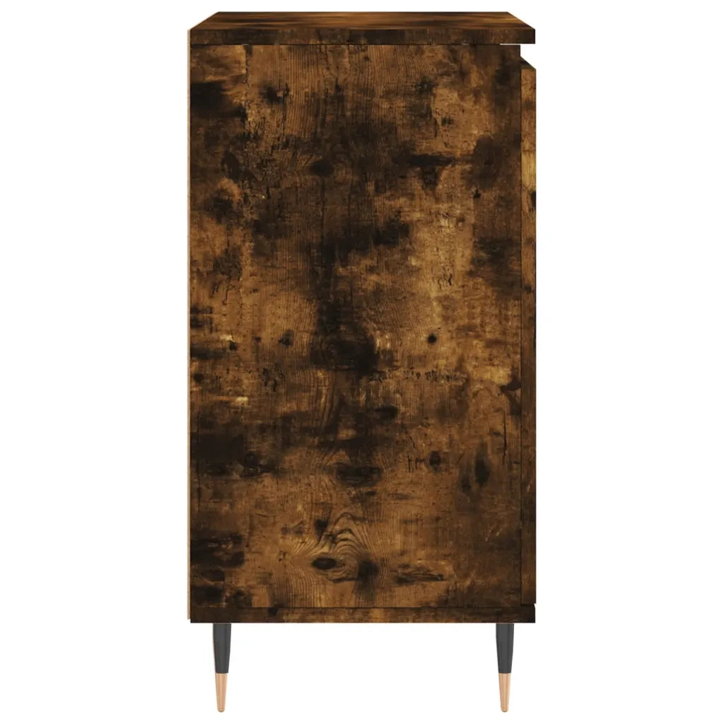Credenza | Madia | Buffet da pranzo | Armadio da pranzo Rovere Fumo 60x35x70 cm in Legno Multistrato