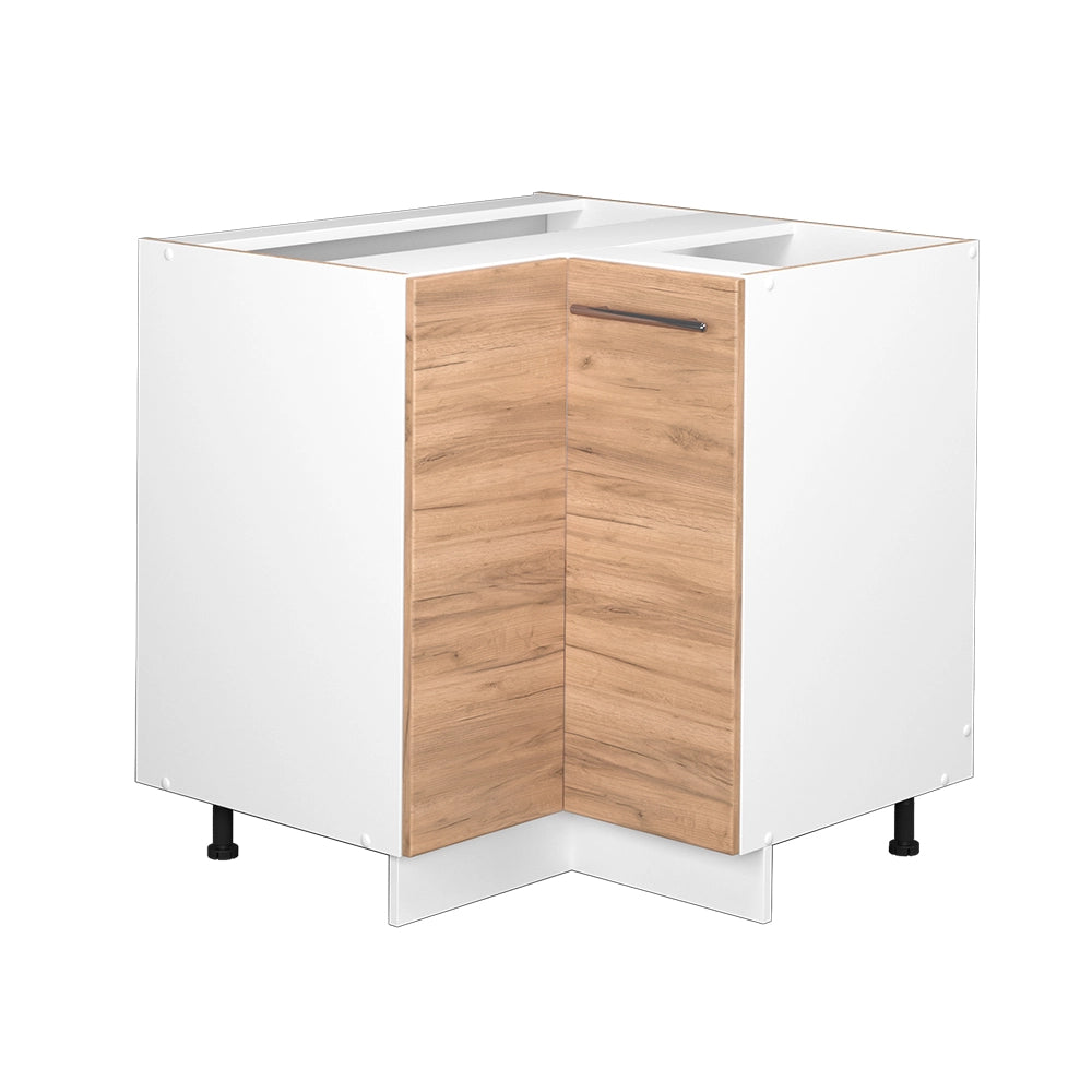 Vicco Mobile ad angolo cucina Quercia dorata 80.5 cm senza piano di lavoro