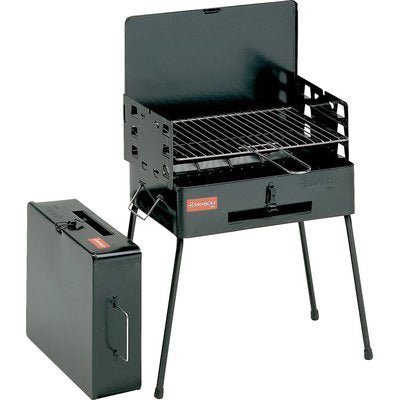 BARBECUE CARBONELLA PIC NIC VALIGETTA FERRABOLI - CM 40X30 H.CM 73