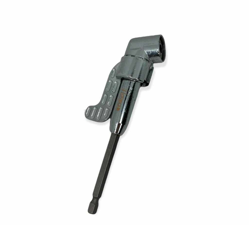 Adattatore angolare per trapano attacco 1/4" Set 8 pz prolunga flessibile 251030