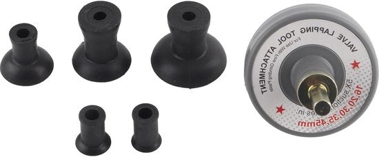 Kit di ausilio per la riparazione di attrezzi - Accessorio universale per valvole con 5 piastre aspiranti - 1000 rpm a 1250 rpm - Sbiancatura di piccoli motori.