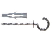 TASSELLO IN NYLON OCCHIOLO APERTO FU-R- - ø mm.8x50 occhiolo mm.4,5x83 - 25 pezzi FISCHER