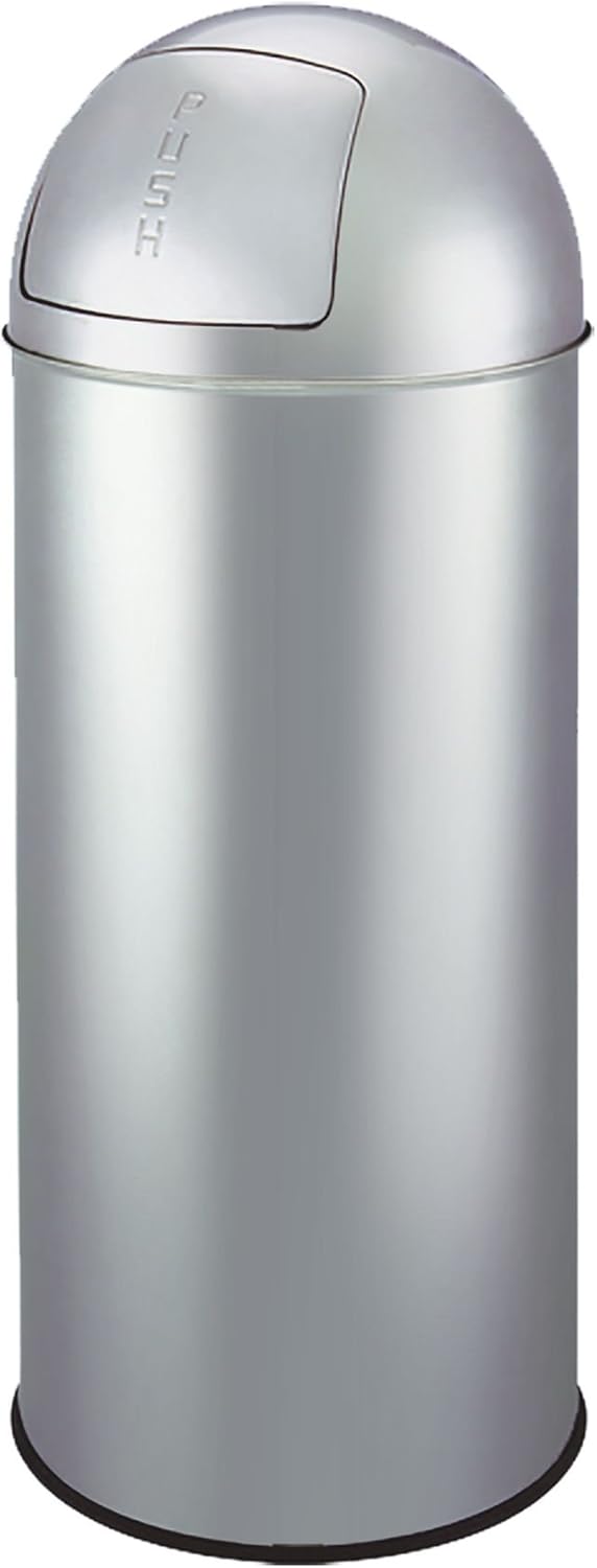 Pattumiera in acciaio con apertura a spinta LT. 25 P1592025