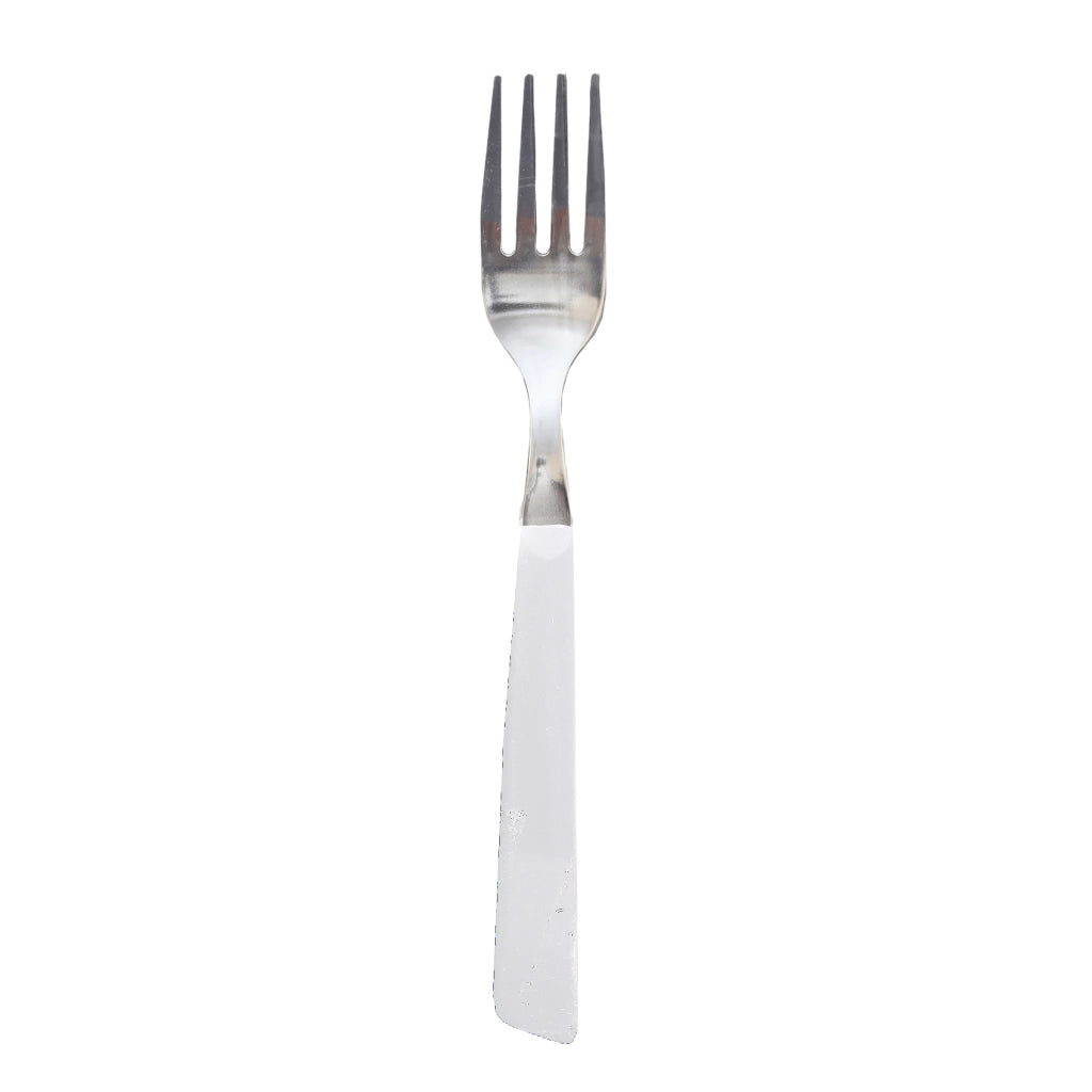 MAURY'S BEST QUALITY FORCHETTE DA TAVOLA IN SET DA 6 PEZZI  DI COLORE BIANCO