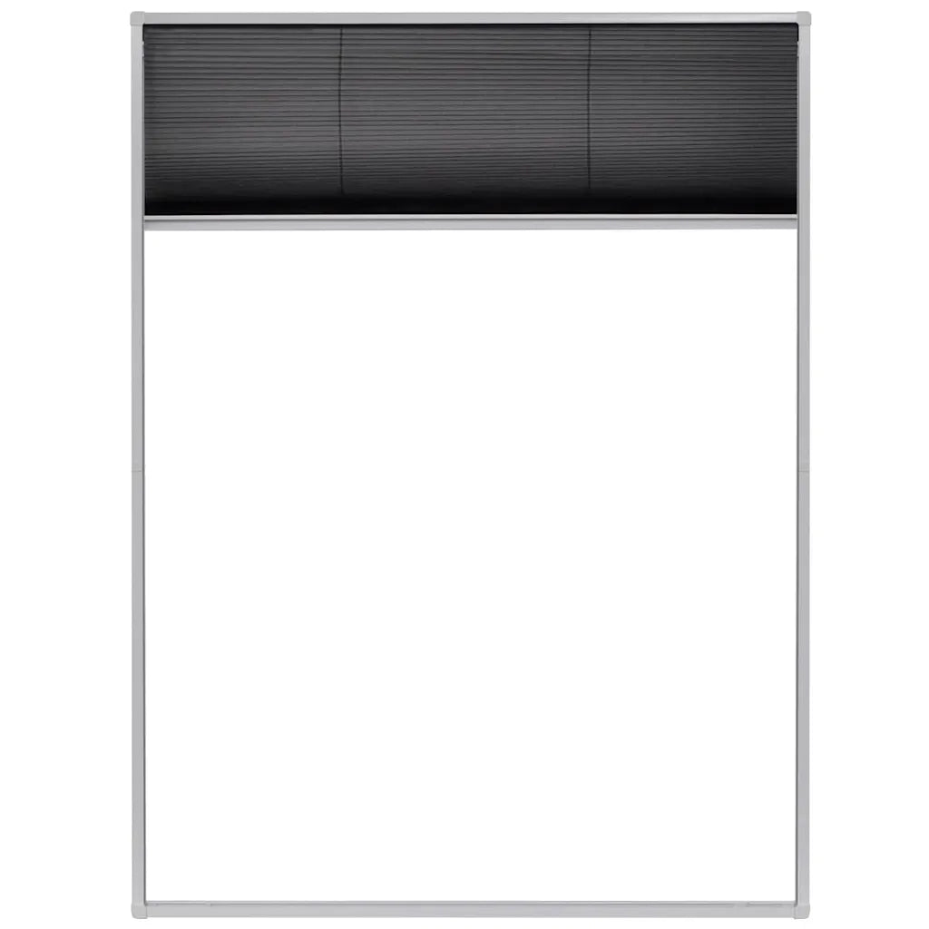 Zanzariera Plissettata per Finestre in Alluminio 60x80 cm  cod mxl 55058