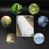 Tessuto Ortoclima Telo per Coprire Le Piante in Tessuto Non Tessuto 30 g/m2, Copripiante da Gelo 1,6x5 m