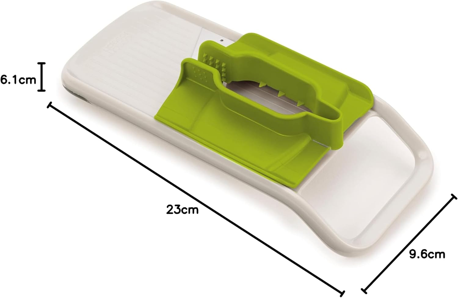 Joseph Joseph Duo Multi-grip Mandolina per Verdure, Taglia Frutta e Verdure con Presa di Precisione, Bianco