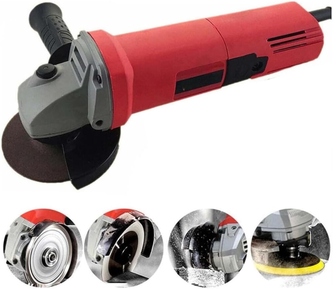 Smerigliatrice Angolare 1000 Watt+ Saldatrice Inverter Mini MMA 400A, Compatta, Potente, con Tecnologia IGBT, VRD, Display LED, per Elettrodo e Lift TIG,Kit Professionale.