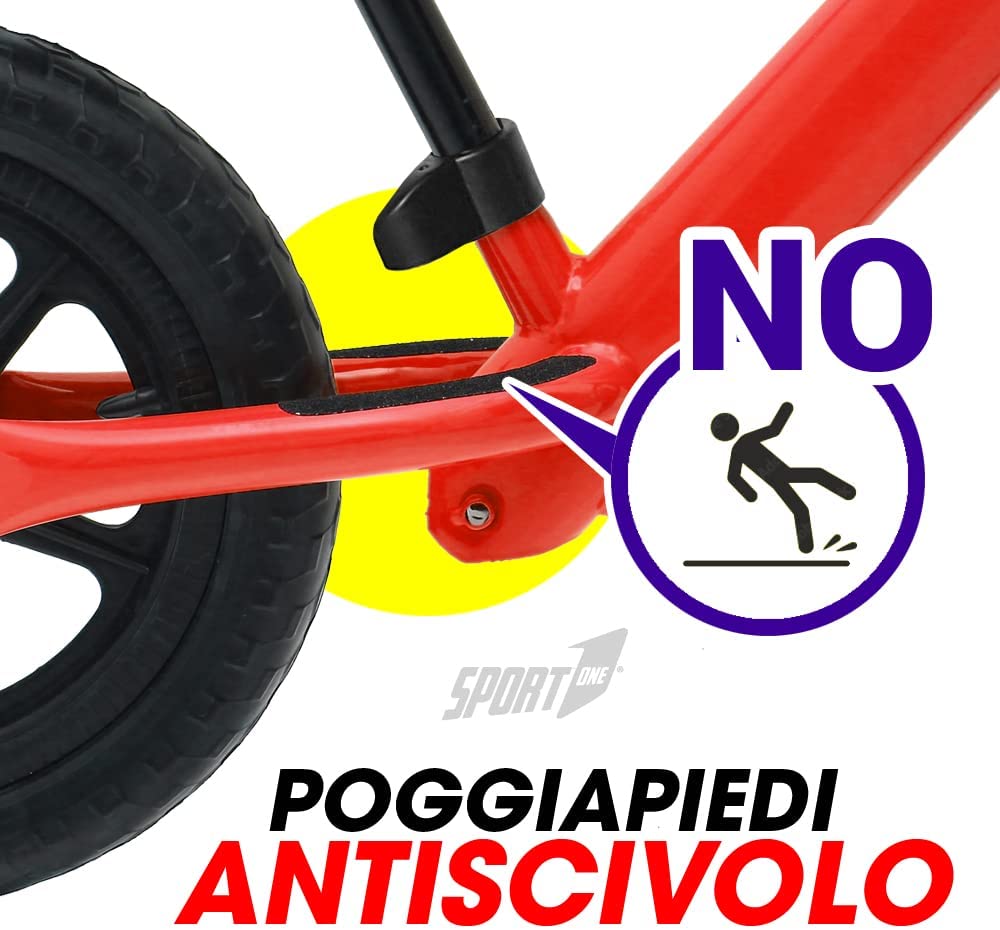 Bicicletta Senza Pedali 2 Anni Bici Senza Pedali 1 anno 2 Anni 3 Anni Equilibrio Prima Bike Balance 2 Ruote Bambino Rego