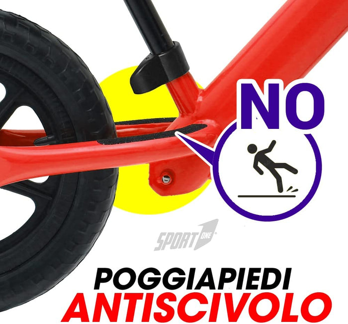 Bicicletta Senza Pedali 2 Anni Bici Senza Pedali 1 anno 2 Anni 3 Anni Equilibrio Prima Bike Balance 2 Ruote Bambino Rego