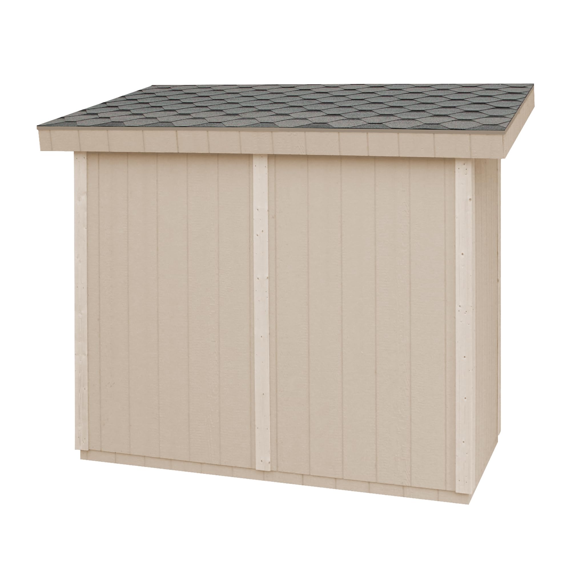 Casetta da Giardino di QUALITÃ€ PREMIUM 3mq-L161xW294cm - TIMBELA M901A-CAVERN STEEL