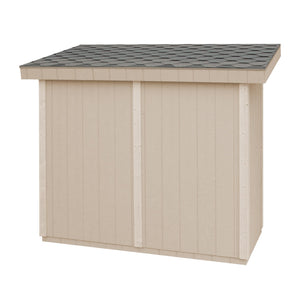 Casetta da Giardino di QUALITÃ€ PREMIUM 3mq-L161xW294cm - TIMBELA M901A-CAVERN STEEL