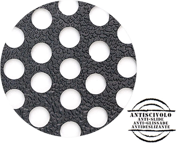 Zerbino Gomma Morbida Ingresso Antiscivolo Griglia Drenante Made In Italy 40x60 cm