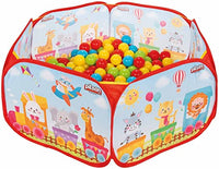 Piscina con Palline per Bambini 1 Anno 2 Anni Grande 120 Palline Piscina per Palline per Bambini, Pieghevole, per Bambin